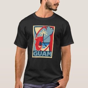 Camiseta Guam Graphic Design Hope Inspiron Dark