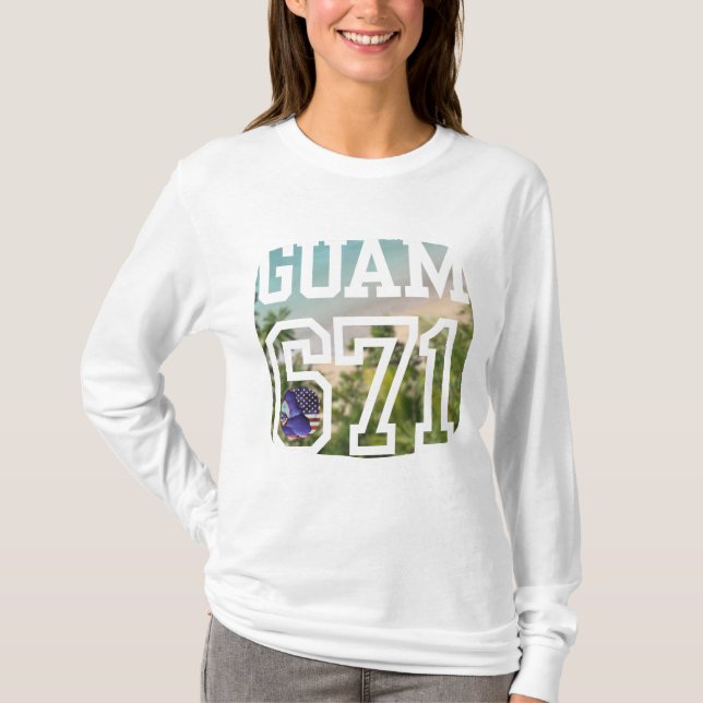 Camiseta Guam Guahan Sweatshirt (Frente)