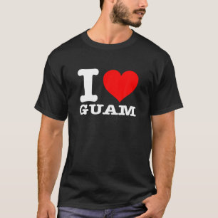 Camiseta Guam - I Heart Guam - I Love Guam