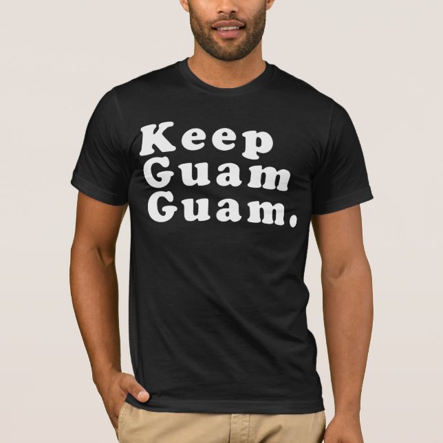 Camiseta GUAM RUN 671 Manter Guam (Frente)