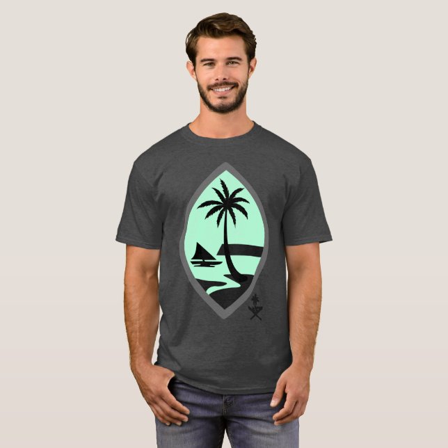 Camiseta GUAM RUN 671 Ponto Selo (Frente Completa)