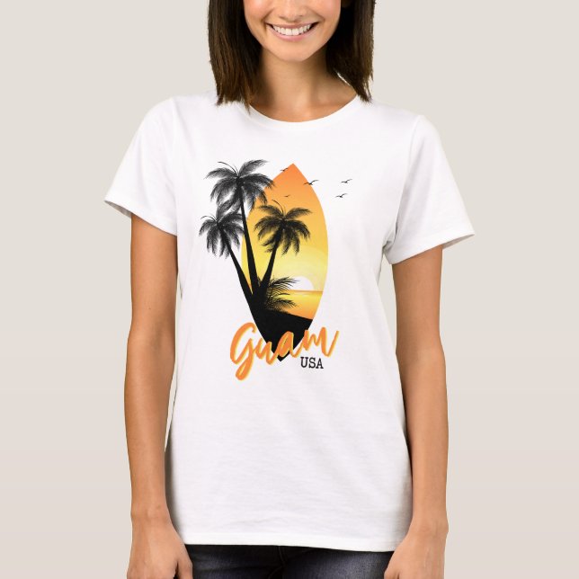 Camiseta Guam USA (Frente)