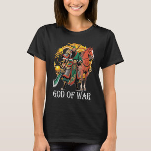Camiseta Guan Yu Deus da Guerra Mulheres Negras