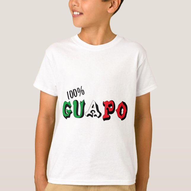 Camiseta Guapo 100% (Frente)
