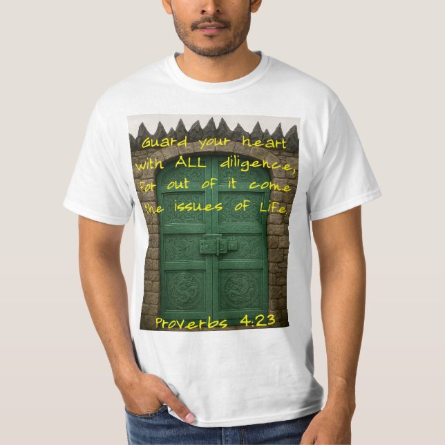 Camiseta Guard Your Heart (Porta JADED) (Frente)