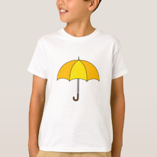 Camiseta Guarda-chuva amarela