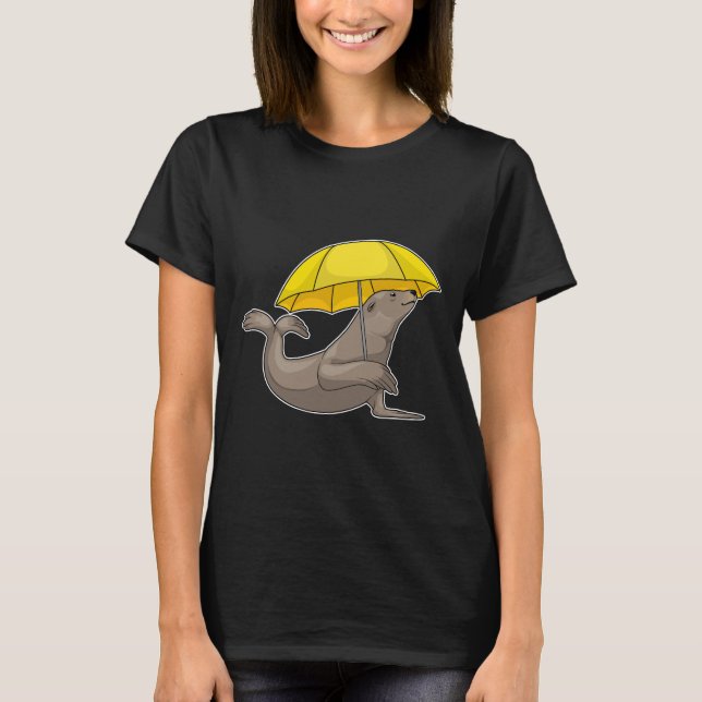 Camiseta Guarda-chuva com junção (Frente)