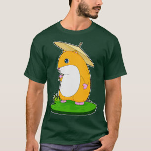 Camiseta Guarda-chuva de chuva de Hamster