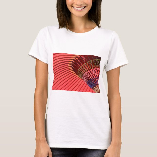 Camiseta Guarda-chuva Guarda-chuvas Japoneses (Frente)