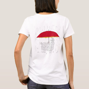 Camiseta Guarda-chuvas do rato para Cabra