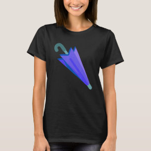 Camiseta Guarda-chuvas Fechado Desmoronado