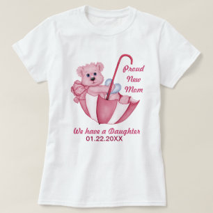 Camiseta Guarda-chuvas - Nova Mãe da Rapariga - Personaliza