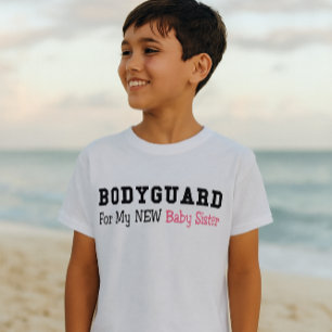 Camiseta Guarda-costas para a minha nova irmãzinha T-Shirt