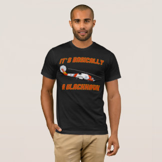 Camiseta Guarda costeira "basicamente um Blackhawk" Jayhawk
