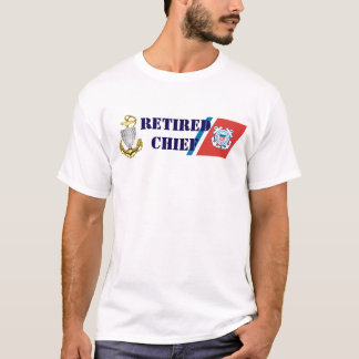 Camiseta Guarda Costeira Chefe Aposentado