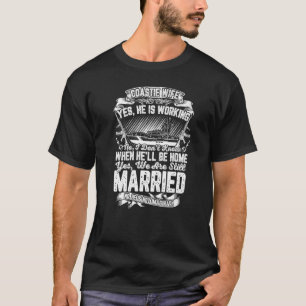 Camiseta Guarda Costeira de Esposa Coastie