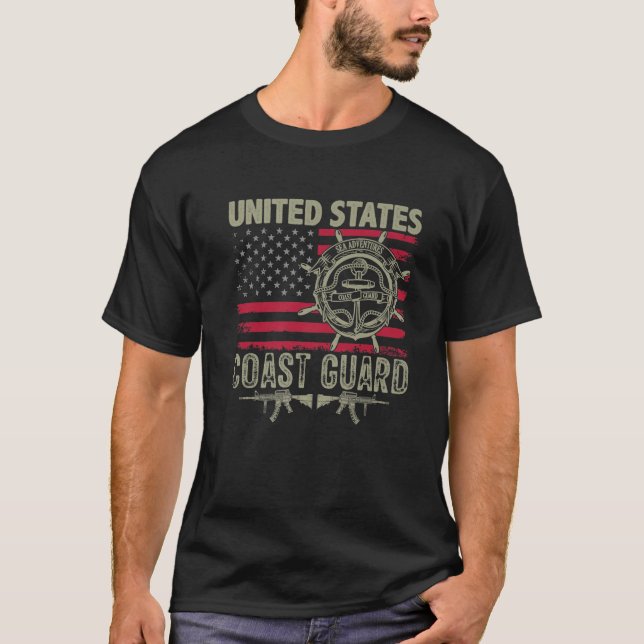 Camiseta Guarda Costeira dos Estados Unidos (Frente)