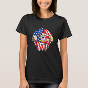 Camiseta Guarda Costeira Us Flat