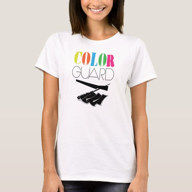 Camiseta Guarda de cores personalizável (Frente)