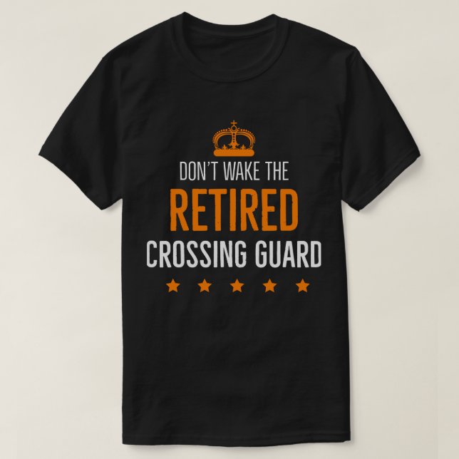 Camiseta Guarda de Cruzamento Reformada (Frente do Design)