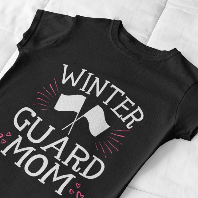 Camiseta Guarda de inverno Guarda de cor da mãe (Criador carregado)