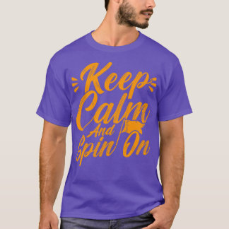 Camiseta Guarda De Inverno Mantenha Calma E Gire 1
