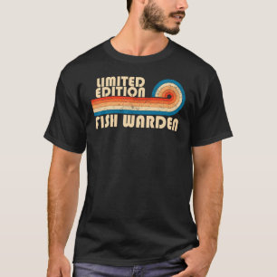 Camiseta GUARDA DE PEIXES Título Profissão Trabalho de Aniv