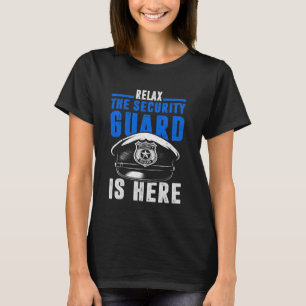 Camiseta Guarda de Segurança Engraçado