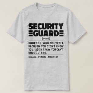 Camiseta Guarda de Segurança Novo Observador Noturno Legal