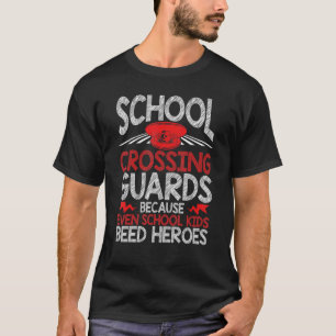 Camiseta Guarda de Travessia Escolar U2013 Segurança de Tr