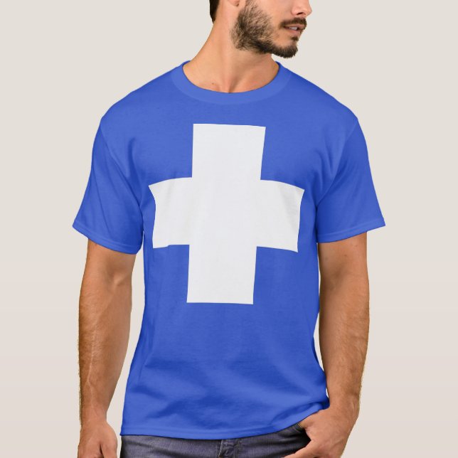 Camiseta Guarda de vida, assistente médico de proteção cont (Frente)