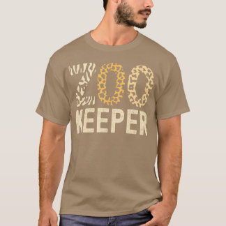 Camiseta Guarda do Zoológico Animais da Savana - design 2