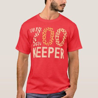 Camiseta Guarda do Zoológico Animais do Safari Zoológico -