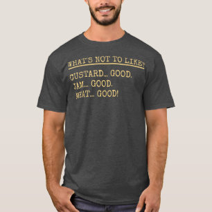 Camiseta Guarda-Jam Carne Boa Fenda Para O Obrigado Dos Seu