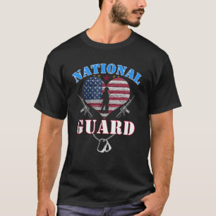 Camiseta Guarda Nacional do Exército Orgulho Americano Band