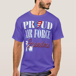 Camiseta Guarda Nacional do Exército Orgulhoso Vovó EUA Cor