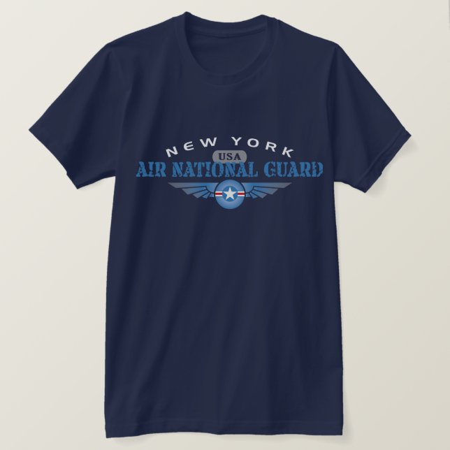 Camiseta Guarda Nacional do New York Air (Frente do Design)