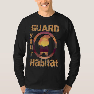Camiseta guarda o clima de proteção ambiental do seu habita