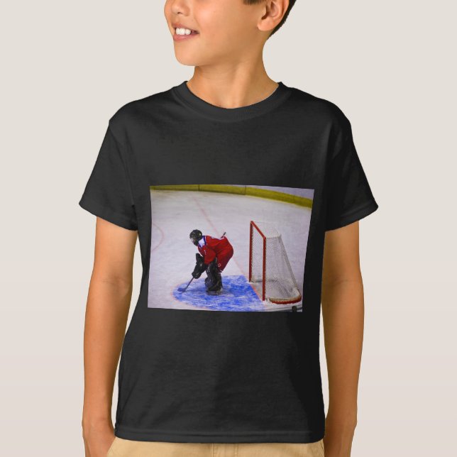Camiseta guarda-redes do hóquei (Frente)