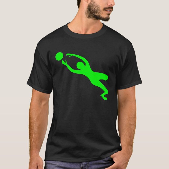 Camiseta Guarda-Redes - Verde (Frente)