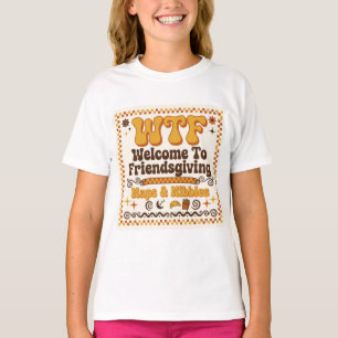 Camiseta Guardanapos de papel engraçados WTF Bem-vindo ao F