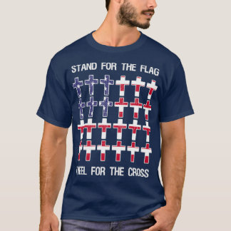Camiseta Guardar O Cabelo De Bandeira Da Cruz 5