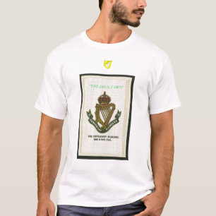 Camiseta guardas florestais 1 da conexão, legião irlandes