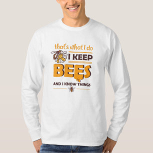 Camiseta guarde abelhas e saiba que pensa em apicultor