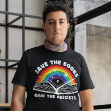 Guarde os livros e bane os fascistas contra a cens