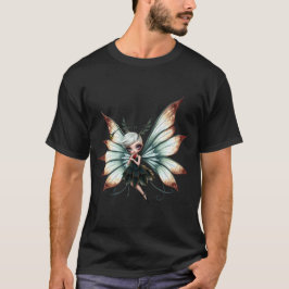 Camiseta Guardiã Fada Fofa na Floresta Mágica