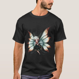Camiseta Guardiã Fada Fofa na Floresta Mágica