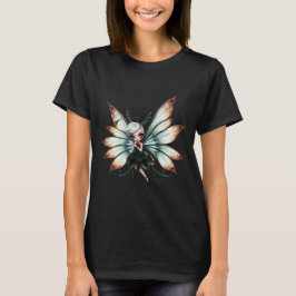 Camiseta Guardiã Fada Fofa na Floresta Mágica