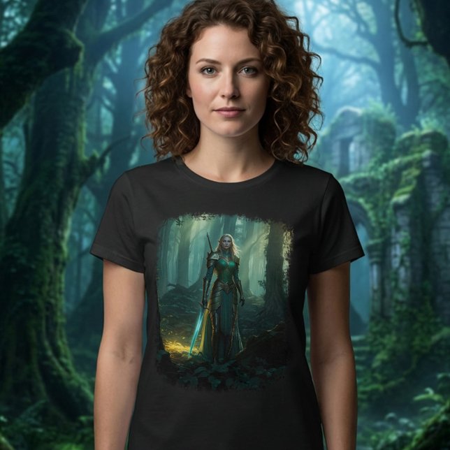 Camiseta Guardian Elf of the Enchanted Realm (Criador carregado)