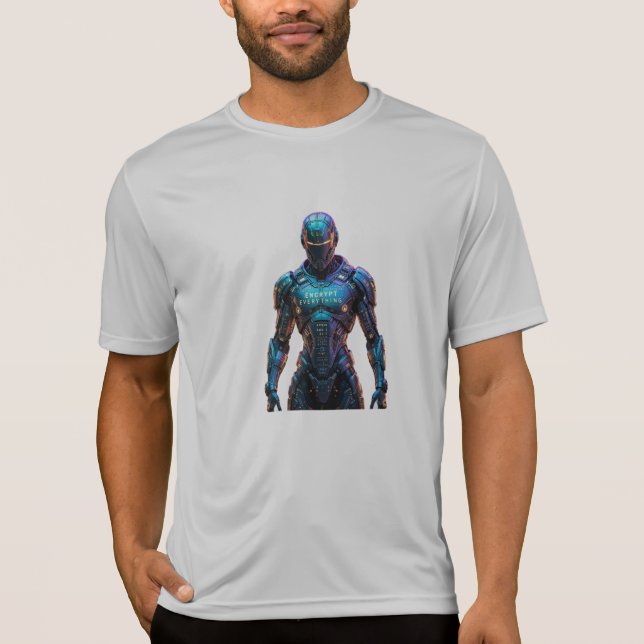 Camiseta Guardião Criptografe Tudo (Frente)